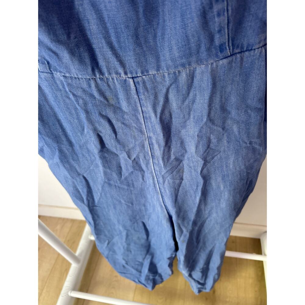 Old Navy Blue Denim Jumpsuit Romper - Picture 2 of 5